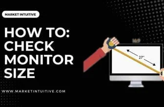 how to check monitor size