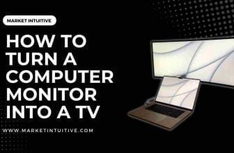 how to turn a computer monitor into a tv