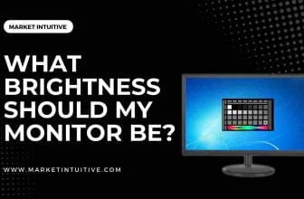 what brightness should my monitor be