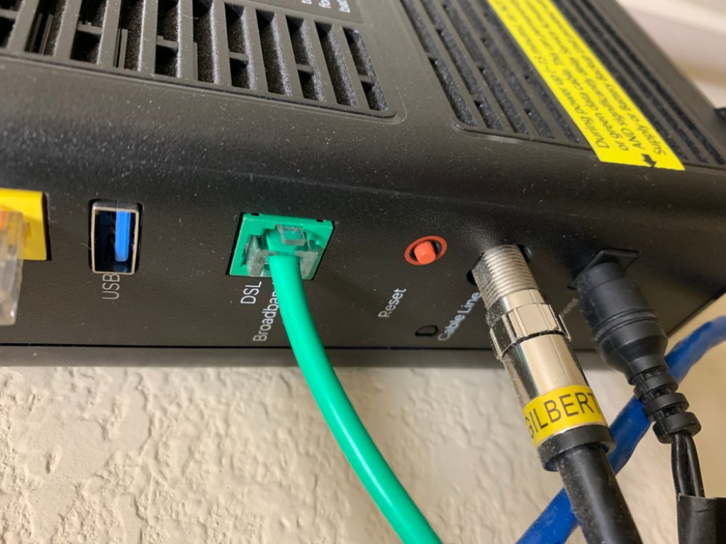 Reset AT&T Router